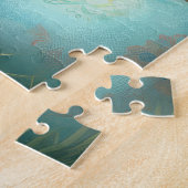 Skye Terrier Hund mit Ostereiern Urlaub Puzzle (Seite)