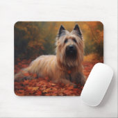 Skye Terrier im Herbst Leaves Fall Inspiriert Mousepad (Mit Mouse)
