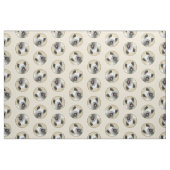 Skye Terrier Malerei Silver Gray Original Hunde Ku Stoff (Fat Quarter (45,7 x 55,9 cm))