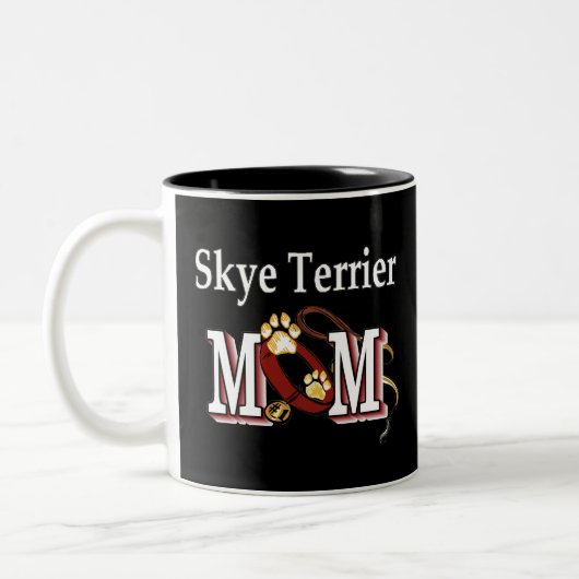 Skye Terrier Mama Tasse (Links)