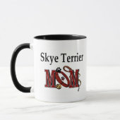 Skye Terrier Mama Tasse (Links)
