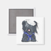 Skye Terrier Matrose Magnet (Vorderseite/Rückseite)