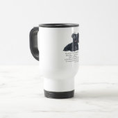 Skye Terrier Memory Travel Mug Reisebecher (Vorderseite Links)