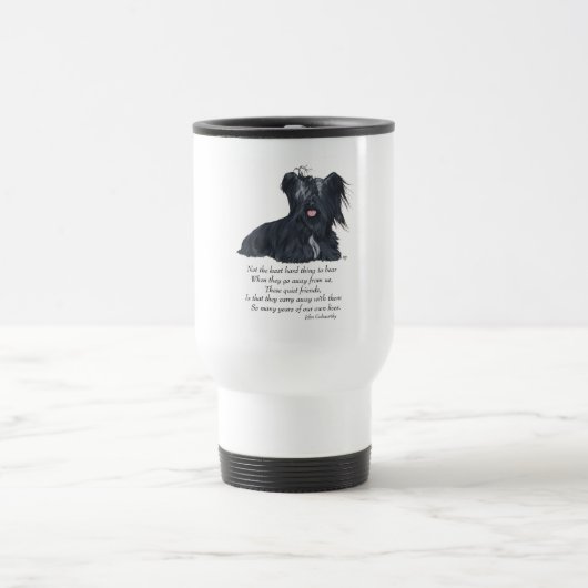 Skye Terrier Memory Travel Mug Reisebecher (Mittel)