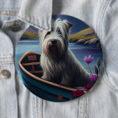 Skye Terrier on a Paddle: Ein Landschaftliches Abe Button (Beispiel)