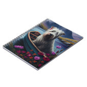 Skye Terrier on a Paddle: Ein Landschaftliches Abe Notizblock (Linke Seite)