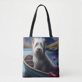Skye Terrier on a Paddle: Ein Landschaftliches Abe Tasche (Vorderseite)