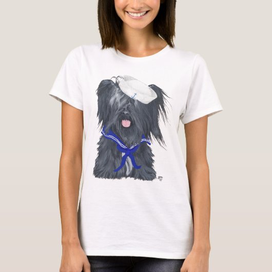 Skye Terrier Sailor T-Shirt (Vorderseite)