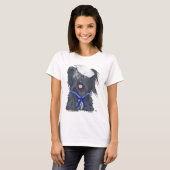 Skye Terrier Sailor T-Shirt (Vorne ganz)