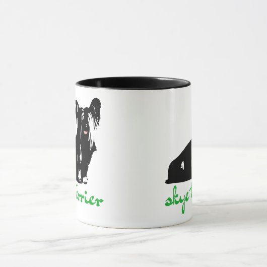 Skye Terrier Tasse (Zentrum)