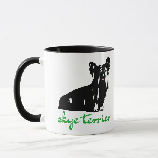 Skye Terrier Tasse (Links)
