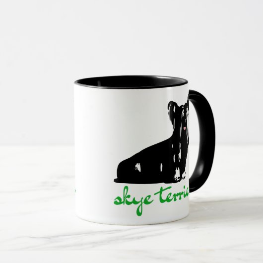 Skye Terrier Tasse (VorderseiteRechts)