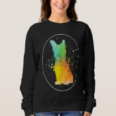 Skye Terrier Vintage 1 Sweatshirt (Vorderseite)