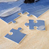 Skye Terrier Weihnachtsboot-Feiertag Puzzle (Seite)