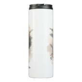 Skye Terrier Weihnachtsmann Festliche Jungfrau Thermosbecher (Rückseite)