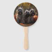 Skye Terrier Welpe Autumn Delight Pumpen Fächer (Vorderseite)