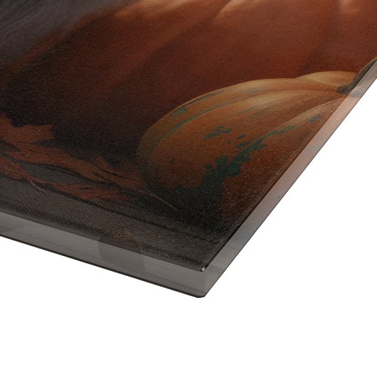 Skye Terrier Welpe Autumn Delight Pumpen Schneidebrett (Ecke)