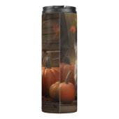 Skye Terrier Welpe Autumn Delight Pumpen Thermosbecher (Rückseite)