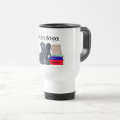 Skye Terrier Zurück zu Schulreisen Mug Reisebecher (VorderseiteRechts)