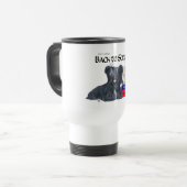 Skye Terrier Zurück zu Schulreisen Mug Reisebecher (Vorderseite Links)