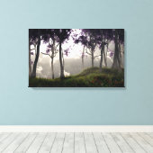 Skygate (Frühjahr) Leinwanddruck (Insitu (Holzboden))