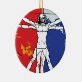 Skylab 2 Patch für die Mission des Vitruvian Keramikornament (Rechts)