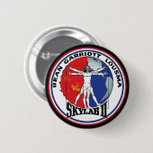 Skylab 2 Vitruvian Man Mission Patch Logo Button (Vorne & Hinten)