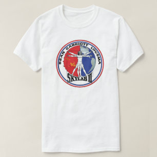 Skylab 2 Vitruvianischer Mensch Missions-Patch-Log T-Shirt