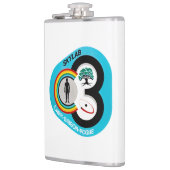 Skylab 3-Patch Flachmann (Links)