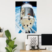 Skylab 4 Command-Service-Modul Poster (Heimbüro)