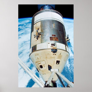 Skylab 4 Command-Service-Modul Poster