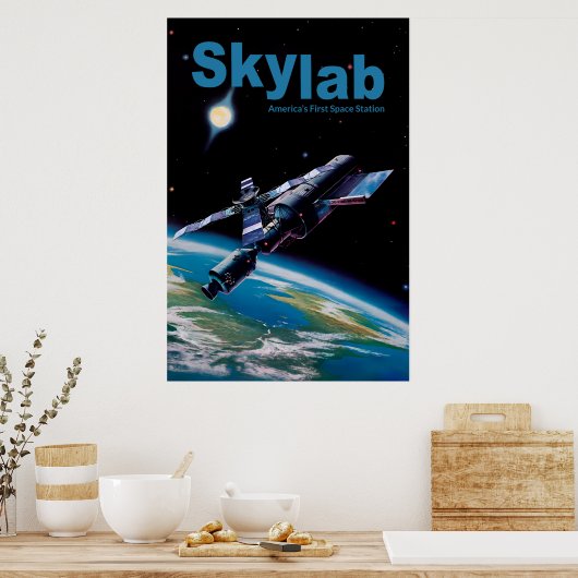 Skylab - Amerikas erste Raumstation Poster (Küche)