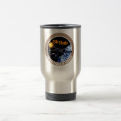 Skylab-Programm-Logo Reisebecher (Mittel)