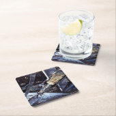 SKYLAB RECHTECKIGER PAPPUNTERSETZER (Vor Ort)