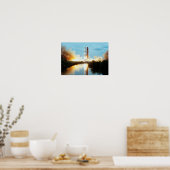 Skylab Space Station - Saturn V Start Poster (Küche)