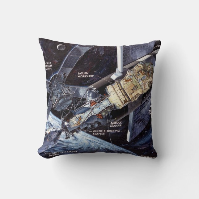 SKYLAB THROW PILLOW KISSEN (Vorderseite)