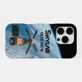 Skylab-Weltraumstation iPhone Hülle (Rückseite (Horizontal))