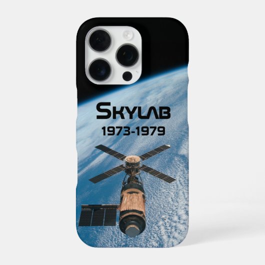 Skylab-Weltraumstation iPhone Hülle (Rückseite)