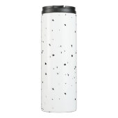 Skylar Name bedeutet Minimal Moderne Textsammlunge Thermosbecher (Rückseite)