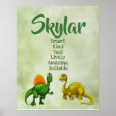 Skylar Name Poster (Vorne)