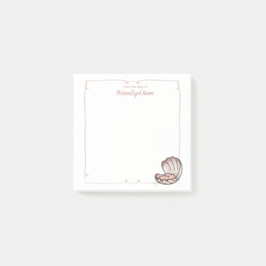 Skylar Scallop Post-it Klebezettel (Vorderseite)
