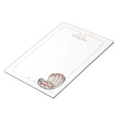 Skylar Scallop, unausgekleidet Notizblock (angewinkelt)