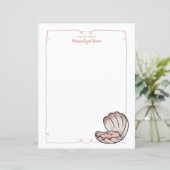 Skylar Scallop unbeschichtete Papierblätter (Stehend Vorderseite)