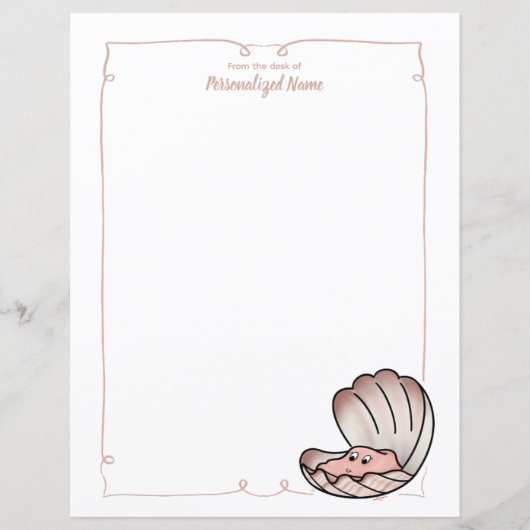 Skylar Scallop unbeschichtete Papierblätter (Vorderseite)