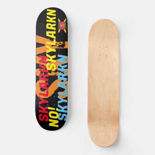 SKYLARKIN 8 1/4" Skateboard Deck (Vorderseite)