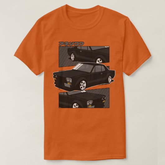 Skyline 2000 gtr hakosuka T-Shirt (Design vorne)