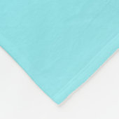 Skyline-Abbildung Chicago Fleecedecke (Ecke)