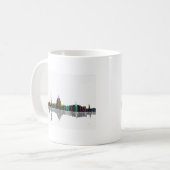 Skyline Adelaide-SA Kaffeetasse (Vorderseite Links)