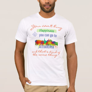 SKYLINE ALEXANDRIAS, VIRGINIA - T'shirt T-Shirt