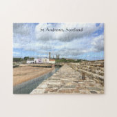 Skyline and Pier of St Andrews, Fife, Schottland Puzzle (Horizontal)